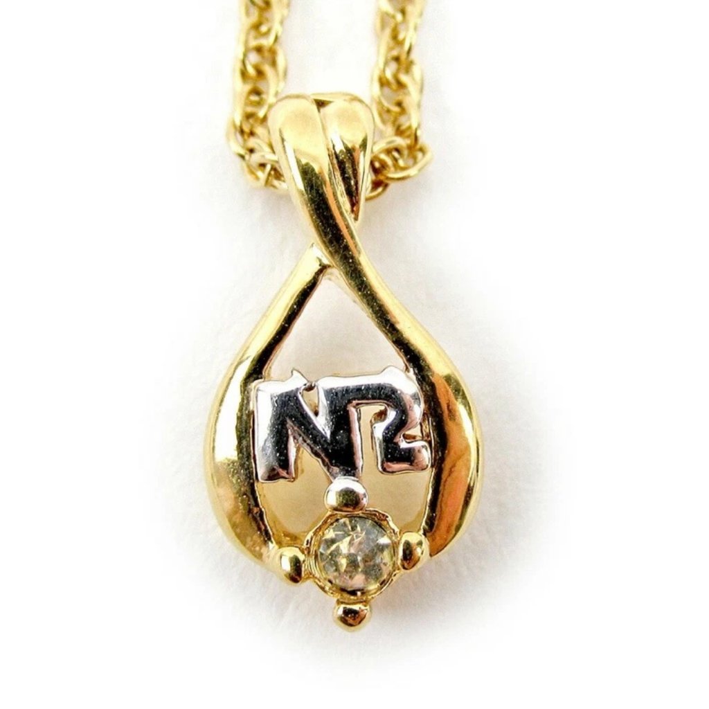 Nina Ricci Necklace Gold Women Authentic Secondhand